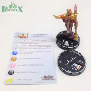 Heroclix Mage Knight: Resurrection set Exarch Balion #023 ¡Figura rara con tarjeta! - Imagen 1 de 1