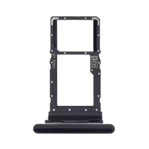 Black Motorola Moto E6 Play/G Stylus/G8 Power Sim Card Tray Sim Tray  - Picture 1 of 5