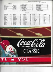 USC VS ILLINOIS TOUCHDOWN ILLUSTRATED SEPTEMBER 13,1986 - Picture 1 of 3