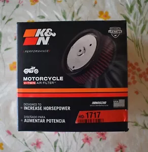 K&N V-Twin Air Filter HD-1717 for Select Harley Davidson Models - Picture 1 of 10