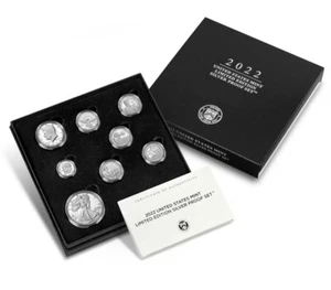 8pc 2022-S United States Limited Edition Silver Proof Set OGP - Picture 1 of 1