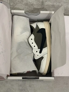 Travis Scott x Air Jordan 1 Low OG Medium Olive | DO5441-200 | Größe 5C IN HAND - Bild 1 von 8