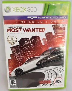 XBOX 360 LOT OF 2 GRAND THEFT AUTO 5 AND NEED FOR SPEED MOST WANTED LIMITED ED - Picture 1 of 2