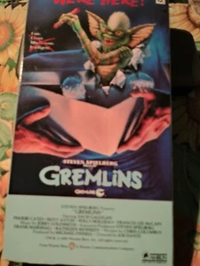 Gremlins Warner Brothers Home Video 1985 Vintage VHS Tape Movie Classic Rare - Picture 1 of 7