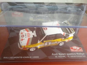 COCHE 1/43, ALTAYA, MODELO AUDI SPORT QUATTRO RALLYE ,R. MONTE CARLO 1985. - Imagen 1 de 3