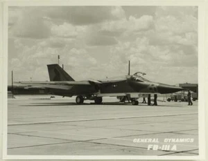 Vintage US Air Force Military Photo Airplane Print General Dynamics FB-III A - Picture 1 of 1