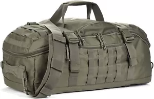 3 In 1 Tactical 45L Military Backpack Travel Duffle Bag for Weekender Gym Workou - Picture 1 of 6