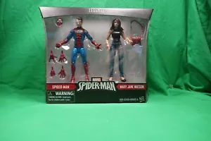 MARVEL LEGENDS SPIDER-MAN & MARY JANE 2-Pack Toys R Us /TRU Exclusive 2016 NEW - Picture 1 of 2