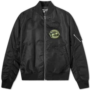 Alexander McQueen McQ Highest Order Patch MA-1 Zip Up Jacket ITA 48/M - Picture 1 of 12