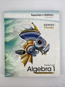 Prentice Hall Algebra 1 Volume 1 Honors Gold Series  Florida Teacher Edition - Picture 1 of 18