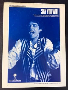 MICK JAGGER-SAY YOU WILL--NOTEN-ROLLING STONES-SELTEN-3598 - Bild 1 von 3