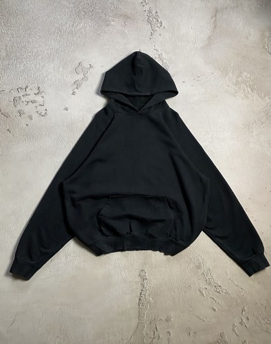 FEAR OF GOD Felpa con cappuccio oversize Fear Oh God Essentials nera vuota taglia L