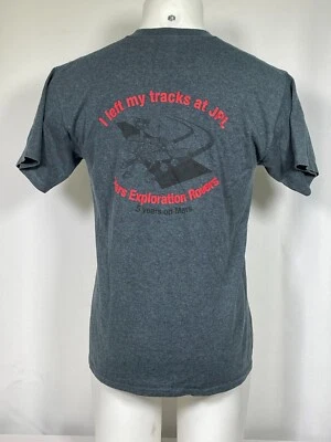 JPL Jet Propulsion Lab Pasadena Mars Exploration Rovers T-Shirt Men's MEDIUM - Image 1 of 4