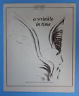 A Wrinkle In Time Lifeline Théâtre Play Flyer Publicité Papier Madeleine Engl