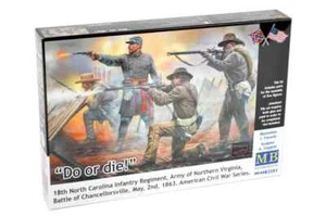 MASTER BOX 3581 Confederate Infantry Do or die! Bürgerkrieg Modellbausatz im Maßstab 1:35 - Bild 1 von 6