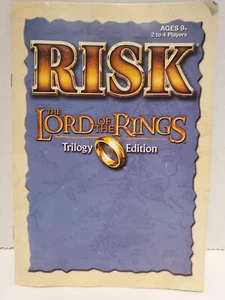 Risk Lord Of The Rings Trilogy Edition Replacement Instruction Manual - Picture 1 of 11