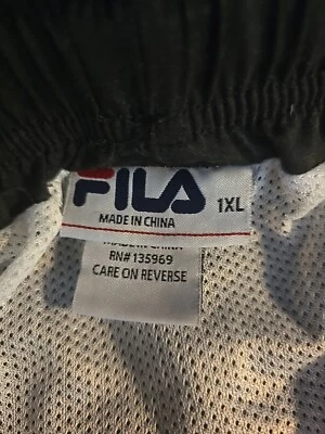 Bañador Fila 1XL para hombre con forro de malla negro Foto 1 de 4