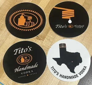 Tito's Handmade Vodka Sammlerstück Aufkleber - Menge 4 - Bild 1 von 1
