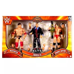 WWE Evolution 3 Pack: Elite Collection (Triple H, Randy Orton, and Batista) - Picture 1 of 4