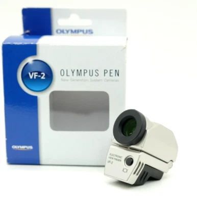 [Mint] Olympus VF-2 Electronic View Finder for SRL Camera Silver Japan #1190 - Image 1 of 4