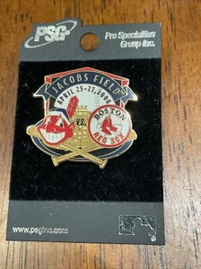 Cleveland Indians vs Boston Red Sox Game Day Lapel Pin April 25-27 2006 Jacobs - Picture 1 of 7