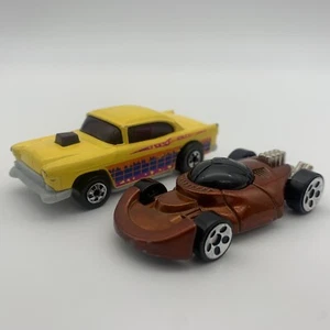 Hot Wheels McDonald’s ‘55 Bel Air Yellow & 1990 Copper Innovator #16 1999 Loose - Picture 1 of 10