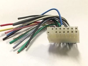 ARNÉS DE CABLEADO DE RADIO ESTÉREO CLARION 16 PINES ENCHUFE en radio clarion sin red - Imagen 1 de 3