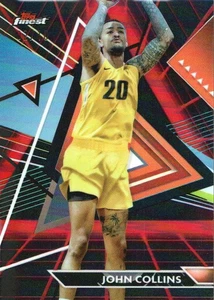 2023-24 Finest Red Black Vapor Refractors #103 John Collins UC /10 - Picture 1 of 2