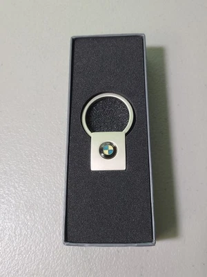 BMW Square Key Ring Keychain Pendant X5 Genuine - Used - Image 1 of 4
