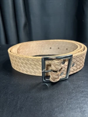 Custom Leathercraft E4501 Embossed Tool Belt New Without Tags USA Size 32-46 - Image 1 of 3