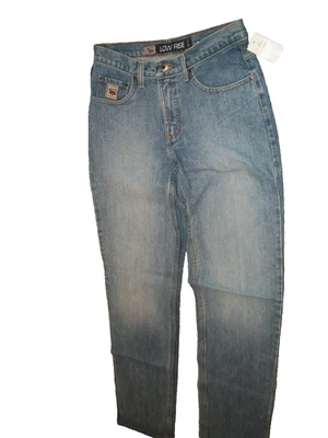 Pantalones de mezclilla relajados de tiro bajo Cruel Girl 5 X largos (B5) Foto 1 de 4