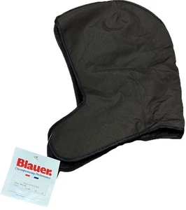 Vintage 1990 Blauer Trapper Mütze Braun Kunstfell Medium Regular  - Bild 1 von 6