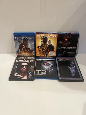 Terminator 6 Film Lot Collection Blu-ray + DVD - Image 1 of 3
