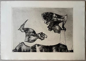 Georg Gresko, Radierung aus dem Nachlass, mit Nachlassstempel - Picture 1 of 1
