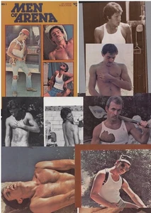 MEN OF ARENA 1 HAIRY HUNKS! RARE MODELS RARE ISSUE!  PLAYGIRL HONCHO TYPES - Bild 1 von 1