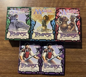 MTG - TEMPEST - Set of 3 Preconstructed Decks - **BOXES ONLY** no cards - Picture 1 of 2