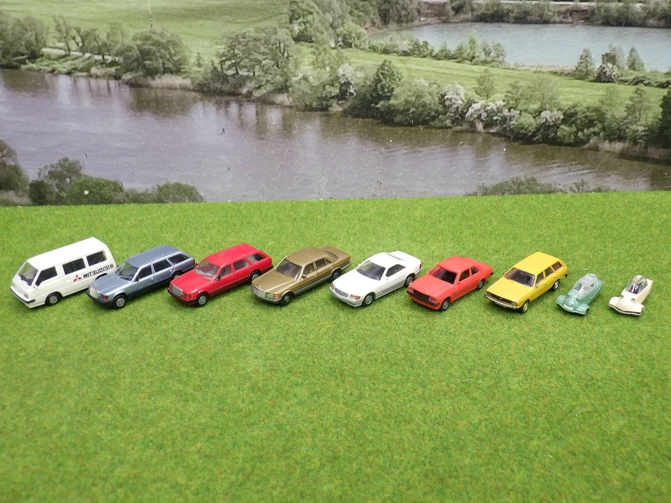 Herpa etc H0 PKW Konvolut 9 Stk (VR) D0271 - Bild 1 von 4