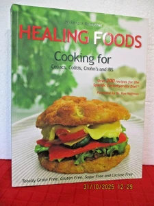 Cookbook HEALING FOODS Sandra Ramacher COOKING FOR CELIACS COLITIS CROHN'S & IBS - Picture 1 of 11
