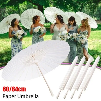 1Pcs Dia 60/84cm Paper Umbrella Photography Prop  for Anniversary Wedding Party - Image 1 of 4