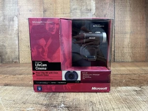 Microsoft Lifecam Cinema 1393 720p HD Wide Screen Webcam USB Camera USB New - Afbeelding 1 van 20
