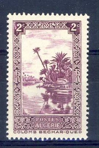 TIMBRE ALGERIE NEUF N° 102 ** OUED A COLOMB BECHARD - Foto 1 di 1