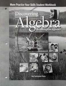 Discovering Algebra: An Investigative Approach Workbook / 2002 Key Curriculum - Picture 1 of 1