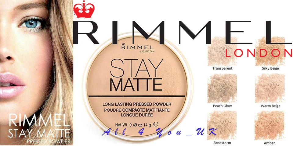 Rimmel London Stay Matte Long Lasting Pressed Powder 14.0g~~Please Choose Shade - Image 1 of 1