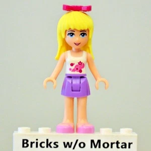 New Genuine LEGO Stephanie Minifig Friends 41119 - Picture 1 of 4