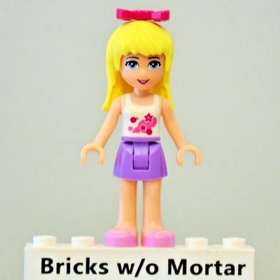 New Genuine LEGO Stephanie Minifig Friends 41119 - Image 1 of 4