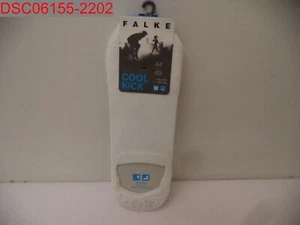 Falke Men White Cool Kick Invisible Sport Sneaker Sock 10.5-11.5 4004758969325 - Picture 1 of 9