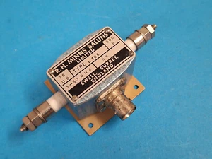 75Ω - 600Ω Balun ~ New-old stock ~ RH Minns Limited ~ 1MHz - 30MHz / 5 Watt - Zdjęcie 1 z 9
