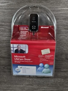Microsoft Lifecam Show Webcam with Built In Microphone Prop Vintage Collectable - Afbeelding 1 van 11