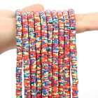 350Pcs/Lot 4/6MM 39 Colors Flat Round Clay Beads Loose Beads for Jewelry Making