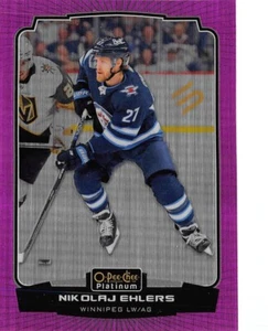 2022-23 O-Pee-Chee Platinum Matte Pink #120 Nikolaj Ehlers - Picture 1 of 2